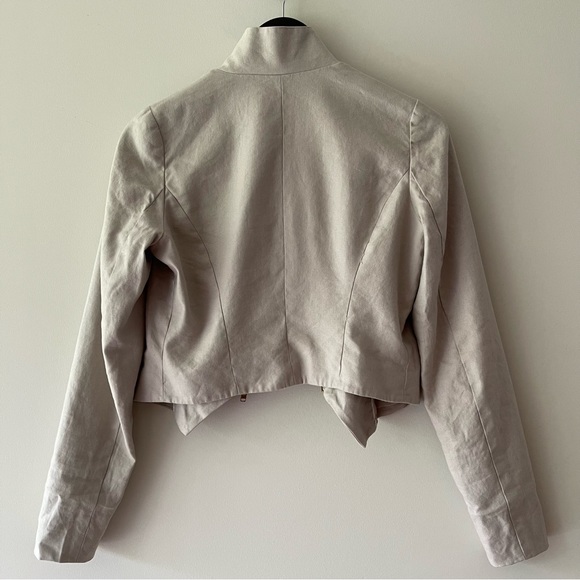 TWENTY8TWELVE BY SIENNA MILLER ERIN ZIP JACKET in Dove - Picture 8 of 10